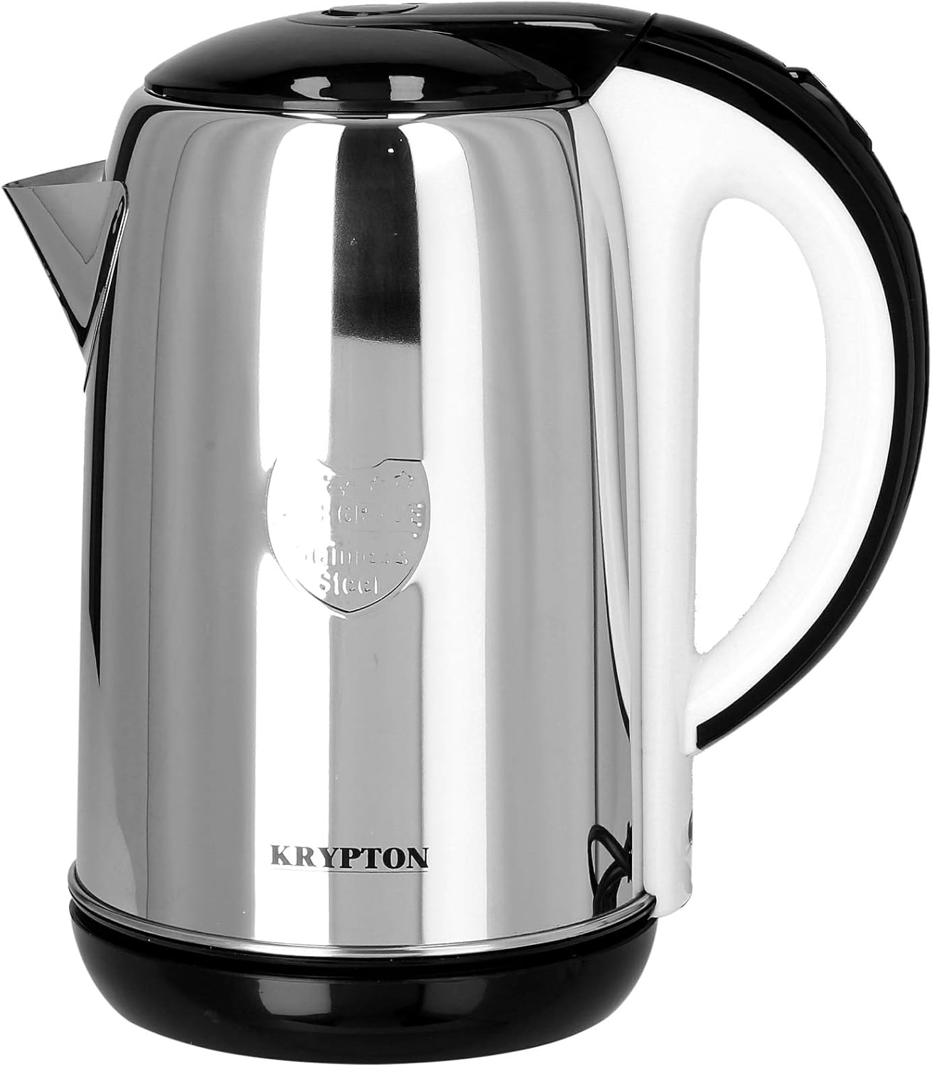 Krypton 2.2L Cordless Electric KettleKitchen AppliancesSTAINLESS STEEL DETAILS - The details of this tea kettle are made of high-quality material, that can keep the temperature longer. The steel protects the device from damage. This ensures a durable work